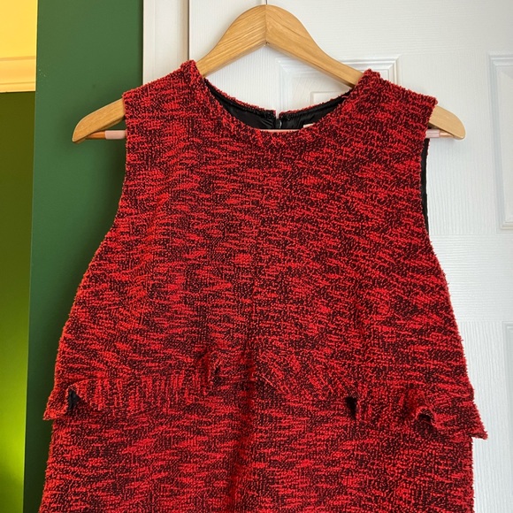Anthropologie Red Mini Dress - Picture 2 of 7